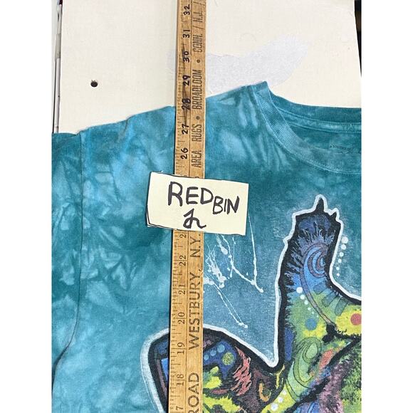 Rainforest Cafe The Mountain Tie Dye T Shirt Mens Sz Large 2014 Giraffe Tee - Picture 3 of 8